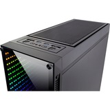 Inter-Tech X-908 Infini2 Torre Negro, Cajas de torre negro, Torre, PC, Negro, ATX, ITX, micro ATX, Mini-ITX, Azul, Verde, Rojo, Ventiladores de la caja