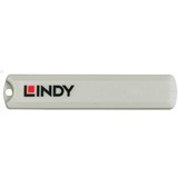 Lindy 40428 bloqueador de puerto Llave de bloqueador de puerto USB Tipo C Gris, Naranja 4 pieza(s), Seguridad naranja, Llave de bloqueador de puerto, USB Tipo C, Gris, Naranja, 4 pieza(s), 10 g