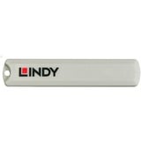 Lindy 40428 bloqueador de puerto Llave de bloqueador de puerto USB Tipo C Gris, Naranja 4 pieza(s), Seguridad naranja, Llave de bloqueador de puerto, USB Tipo C, Gris, Naranja, 4 pieza(s), 10 g