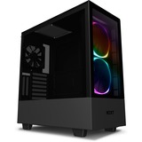 NZXT H510 Elite Midi Tower Negro, Cajas de torre negro, Midi Tower, PC, Negro, ATX, EATX, micro ATX, Mini-ATX, SGCC, Acero, Vidrio templado, Multi