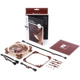 Noctua NF-A12X25 PWM sistema de refrigeración para ordenador Carcasa del ordenador Ventilador 12 cm Marrón Ventilador, 12 cm, 450 RPM, 2000 RPM, 22,6 dB, 102,1 m³/h