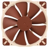 Noctua NF-A20 FLX Carcasa del ordenador Ventilador 20 cm Beige, Marrón crema/Marrón, Ventilador, 20 cm, 800 RPM, 18,1 dB, 146,9 m³/h, Beige, Marrón