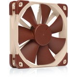 Noctua NF-F12 Carcasa del ordenador Ventilador 12 cm Beige, Marrón Ventilador, 12 cm, 1500 RPM, 22,4 dB, 93,4 m³/h, Beige, Marrón