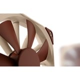 Noctua NF-F12 Carcasa del ordenador Ventilador 12 cm Beige, Marrón Ventilador, 12 cm, 1500 RPM, 22,4 dB, 93,4 m³/h, Beige, Marrón