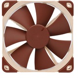 Noctua NF-F12 Carcasa del ordenador Ventilador 12 cm Beige, Marrón Ventilador, 12 cm, 300 RPM, 1500 RPM, 22,4 dB, 93,4 m³/h