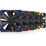 Noctua NF-F12 PWM chromax.black.swap Carcasa del ordenador Ventilador 12 cm Negro negro, Ventilador, 12 cm, 300 RPM, 1500 RPM, 93,4 m³/h, Negro