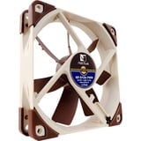 Noctua NF-S12A PWM sistema de refrigeración para ordenador Carcasa del ordenador Ventilador 12 cm Beige, Marrón marrón, Ventilador, 12 cm, 300 RPM, 1200 RPM, 17,8 dB, 107,5 m³/h