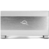 OWC Mercury Elite Pro Dual Caja de disco duro (HDD) Blanco 3.5", Caja de unidades plateado, Caja de disco duro (HDD), 3.5", Serial ATA II, Serial ATA III, Conexión USB, Blanco