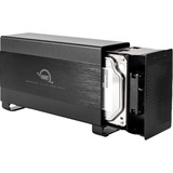 OWC Mercury Elite Pro Dual Caja de disco duro (HDD) Negro 2.5/3.5", Caja de unidades negro, Caja de disco duro (HDD), 2.5/3.5", SATA, Serial ATA II, Serial ATA III, Conexión USB, Negro