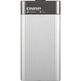 QNAP QNA-T310G1T tarjeta y adaptador de interfaz RJ-45, Adaptador de red Thunderbolt 3, RJ-45, Femenino, Negro, Plata, Actividad, Enlace, Poder, 10 Gbit/s