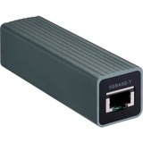 QNAP QNA-UC5G1T adaptador y tarjeta de red Ethernet 5000 Mbit/s, Adaptador de red Alámbrico, USB Tipo C, Ethernet, 5000 Mbit/s, Negro