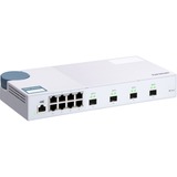 QNAP QSW-M408S switch Gestionado L2 Gigabit Ethernet (10/100/1000) Blanco, Interruptor/Conmutador blanco, Gestionado, L2, Gigabit Ethernet (10/100/1000), Bidireccional completo (Full duplex)