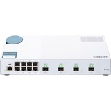 QNAP QSW-M408S switch Gestionado L2 Gigabit Ethernet (10/100/1000) Blanco, Interruptor/Conmutador blanco, Gestionado, L2, Gigabit Ethernet (10/100/1000), Bidireccional completo (Full duplex)
