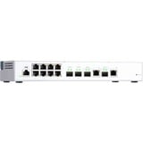 QNAP QSW-M408-2C switch Gestionado L2 10G Ethernet (100/1000/10000) Blanco, Interruptor/Conmutador blanco, Gestionado, L2, 10G Ethernet (100/1000/10000), Bidireccional completo (Full duplex)