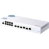 QNAP QSW-M408-2C switch Gestionado L2 10G Ethernet (100/1000/10000) Blanco, Interruptor/Conmutador blanco, Gestionado, L2, 10G Ethernet (100/1000/10000), Bidireccional completo (Full duplex)