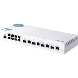 QNAP QSW-M408-4C switch Gestionado L2 Gigabit Ethernet (10/100/1000) Blanco, Interruptor/Conmutador blanco, Gestionado, L2, Gigabit Ethernet (10/100/1000), Bidireccional completo (Full duplex)