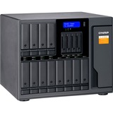 QNAP TL-D1600S caja para disco duro externo Carcasa de disco duro/SSD Negro, Gris 2.5/3.5", Caja de unidades negro, Carcasa de disco duro/SSD, 2.5/3.5", Serial ATA II, Serial ATA III, 6 Gbit/s, Hot-swap, Negro, Gris