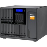 QNAP TL-D1600S caja para disco duro externo Carcasa de disco duro/SSD Negro, Gris 2.5/3.5", Caja de unidades negro, Carcasa de disco duro/SSD, 2.5/3.5", Serial ATA II, Serial ATA III, 6 Gbit/s, Hot-swap, Negro, Gris