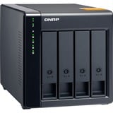 QNAP TL-D400S caja para disco duro externo Carcasa de disco duro/SSD Negro, Gris 2.5/3.5", Caja de unidades negro, Carcasa de disco duro/SSD, 2.5/3.5", Serial ATA II, Serial ATA III, 6 Gbit/s, Hot-swap, Negro, Gris