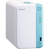 QNAP TS-251D NAS Torre Ethernet Blanco J4005 blanco, NAS, Torre, Intel® Celeron®, J4005, Blanco