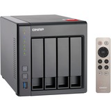QNAP TS-451+ NAS Torre Ethernet Negro negro, 2x2,4GHz/2GB/4x3,5"