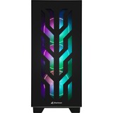 Sharkoon ELITE SHARK CA300T Torre Negro, Caja de torre grande negro, Torre, PC, Negro, ATX, EATX, micro ATX, Mini-ITX, Juego, Multi