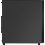 Sharkoon M25-V Midi Tower Negro, Cajas de torre negro, Midi Tower, PC, Negro, ATX, micro ATX, Mini-ITX, Metal, 16,7 cm