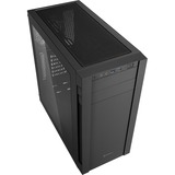 Sharkoon S25-W Midi Tower Negro, Cajas de torre negro, Midi Tower, PC, Negro, ATX, micro ATX, Mini-ITX, Acrílico, Metal, 16,7 cm