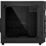 Sharkoon VG7-W RGB Midi Tower Negro, Cajas de torre negro, Midi Tower, PC, Negro, ATX, micro ATX, Mini-ATX, Acrílico, Multi