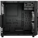 Sharkoon VG7-W RGB Midi Tower Negro, Cajas de torre negro, Midi Tower, PC, Negro, ATX, micro ATX, Mini-ATX, Acrílico, Multi