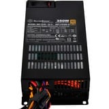 SilverStone FX350-G unidad de fuente de alimentación 350 W 20+4 pin ATX Flex ATX Negro, Fuente de alimentación de PC 350 W, 90 - 264 V, 47 - 63 Hz, Activo, 90 W, 350 W