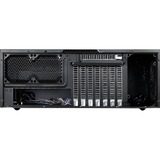 SilverStone Grandia GD09 Escritorio Negro, Caja HTPC negro, Escritorio, PC, Negro, ATX, micro ATX, Aluminio, Plástico, Acero, 2x 120 mm