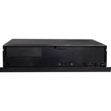 SilverStone ML04 HTPC Negro, Caja HTPC negro, HTPC, PC, Negro, micro ATX, Mini-DTX, Mini-ITX, Metal, Hogar / Oficina