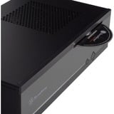 SilverStone ML05 HTPC Negro, Caja HTPC negro, HTPC, PC, Negro, Mini-ITX, Metal, Hogar / Oficina