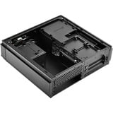 SilverStone ML07 carcasa de ordenador HTPC Negro, Caja HTPC negro, HTPC, PC, De plástico, Acero, Mini-DTX, Mini-ITX, Negro, Fondo