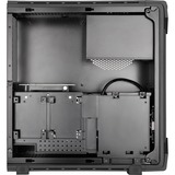 SilverStone RVZ03 Perfil bajo (Slimline) Negro, Caja HTPC negro, Perfil bajo (Slimline), PC, Negro, Mini-DTX, Mini-ITX, Plástico, Acero, 8,3 cm