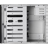 SilverStone SST-DS380B carcasa de ordenador Negro, Cajas de torre negro, Negro, Aluminio, Acero inoxidable, 211 mm, 360 mm, 285 mm, 12 cm