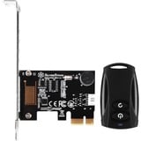 SilverStone SST-ES02-PCIe, Mando a distancia negro