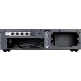 SilverStone SST-ML06B carcasa de ordenador Negro, Caja HTPC negro, PC, Negro, Mini-ITX, Aluminio, Acero, 80 mm, 120 mm