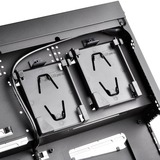 SilverStone SST-ML08B-H carcasa de ordenador Small Form Factor (SFF) Negro, Caja de sobremesa negro, Small Form Factor (SFF), PC, Negro, Mini-ITX, Plástico, Acero, 5,8 cm