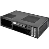 SilverStone SST-ML09B carcasa de ordenador HTPC Negro, Caja HTPC negro, HTPC, PC, Acrílico, De plástico, Acero, Mini-DTX, Mini-ITX, Negro, 0,8 mm