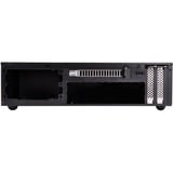 SilverStone SST-ML09B carcasa de ordenador HTPC Negro, Caja HTPC negro, HTPC, PC, Acrílico, De plástico, Acero, Mini-DTX, Mini-ITX, Negro, 0,8 mm