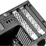 SilverStone SST-ML09B carcasa de ordenador HTPC Negro, Caja HTPC negro, HTPC, PC, Acrílico, De plástico, Acero, Mini-DTX, Mini-ITX, Negro, 0,8 mm