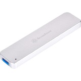 SilverStone SST-MS09S USB 3.1, Caja de unidades plateado