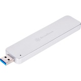 SilverStone SST-MS09S USB 3.1, Caja de unidades plateado