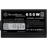 SilverStone SST-ST65F-PT v1.1, Fuente de alimentación de PC negro