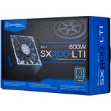 SilverStone SST-SX800-LTI v1.2, Fuente de alimentación de PC negro