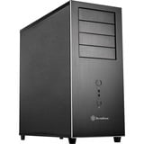 SilverStone TJ04-E Midi Tower Negro, Plata, Cajas de torre negro, Midi Tower, PC, Negro, Plata, ATX, CEB, micro ATX, Aluminio, Acero, 16,8 cm, Minorista