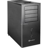 SilverStone TJ04-E Midi Tower Negro, Plata, Cajas de torre negro, Midi Tower, PC, Negro, Plata, ATX, CEB, micro ATX, Aluminio, Acero, 16,8 cm, Minorista