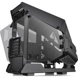 Thermaltake AH T200 Micro Torre Negro, Cajas de torre negro, Micro Torre, PC, Negro, Micro-ITX, Mini-ITX, SPCC, 15 cm